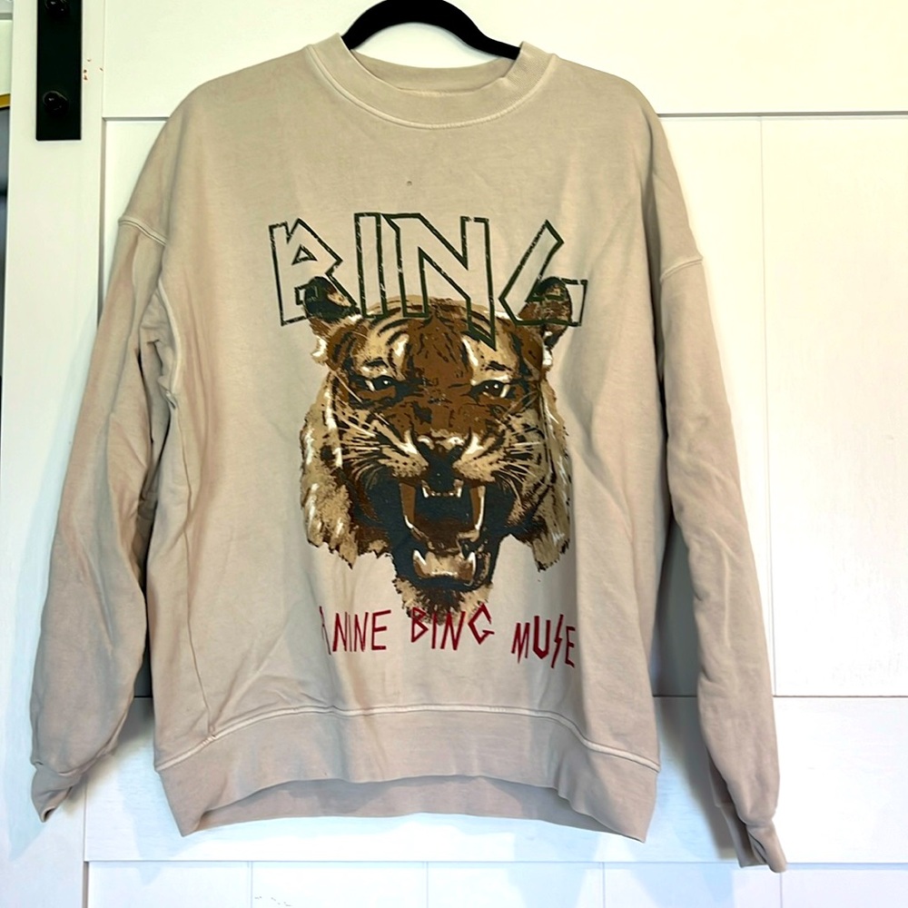 Anine Bing crew neck sweatshirt